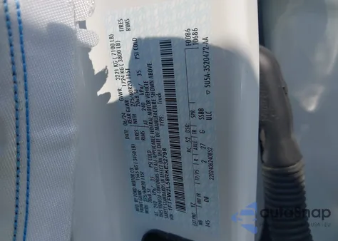 2024 Ford F150 Stx из США, поврежденный, VIN 1FTFW2L58RKE32798